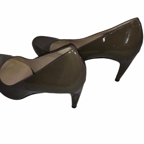 Michael Kors Green Patent Leather Heels - Picture 4 of 10